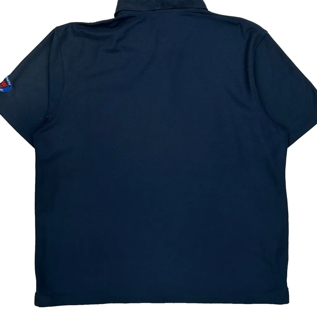 Nasa Patch On Sleeve Carhartt Polo Shirt - XL Navy Cotton - Image 7