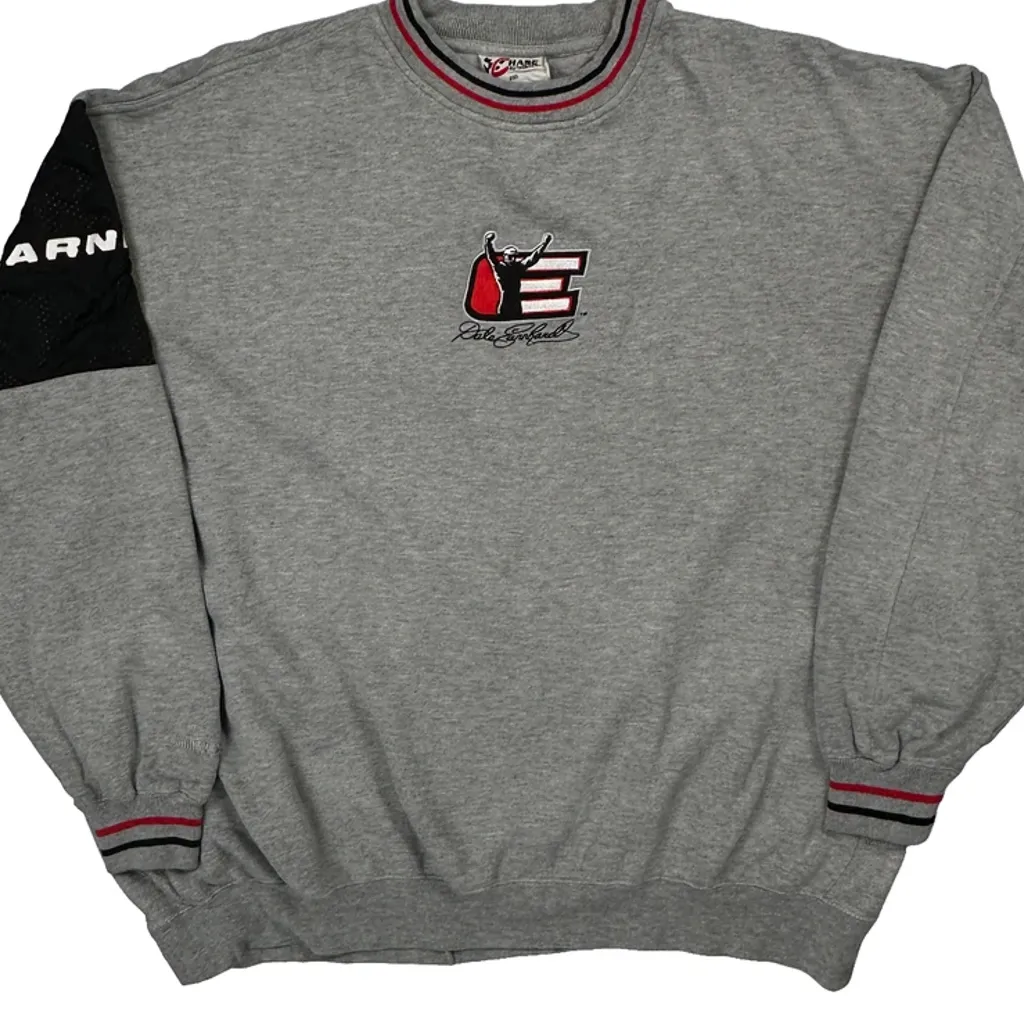Nascar Chase Authentics Graphic Sweatshirt - 2XL Grey Cotton - Image 5