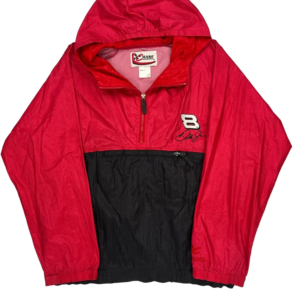 Nascar Chase Authentics Nascar Windbreaker - Small Red Nylon - Image 5