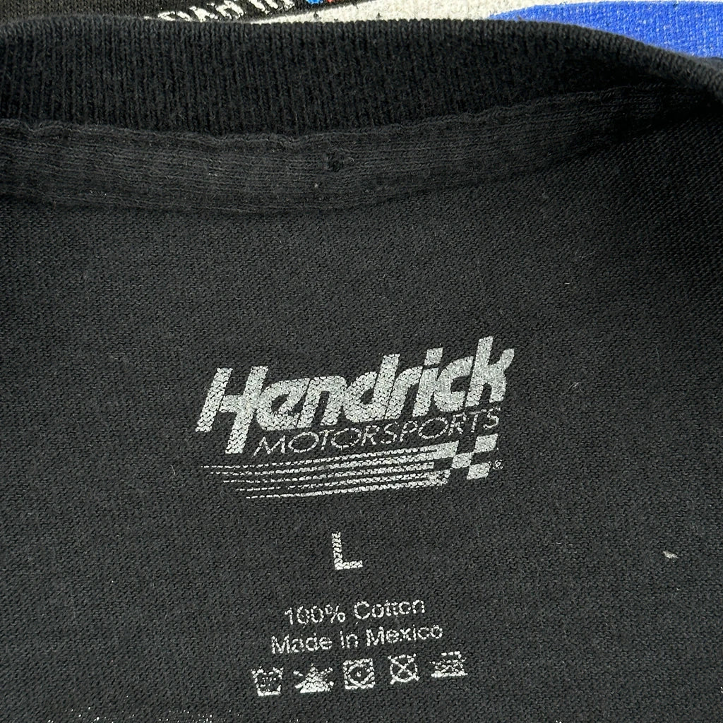 Nascar Hendrick Graphic T-Shirt - Large Black Cotton - Image 3