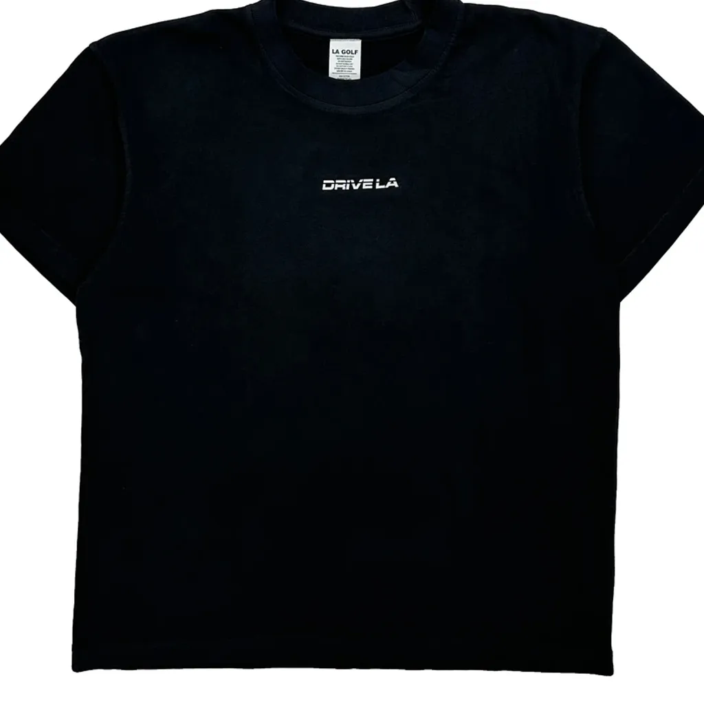 Nascar La Golf Graphic T-Shirt - Large Black Cotton - Image 4