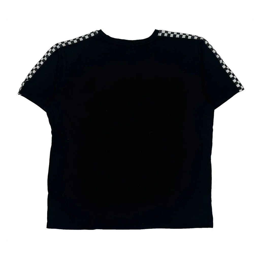 Nascar T-Shirt - Large Black Cotton Blend - Image 2