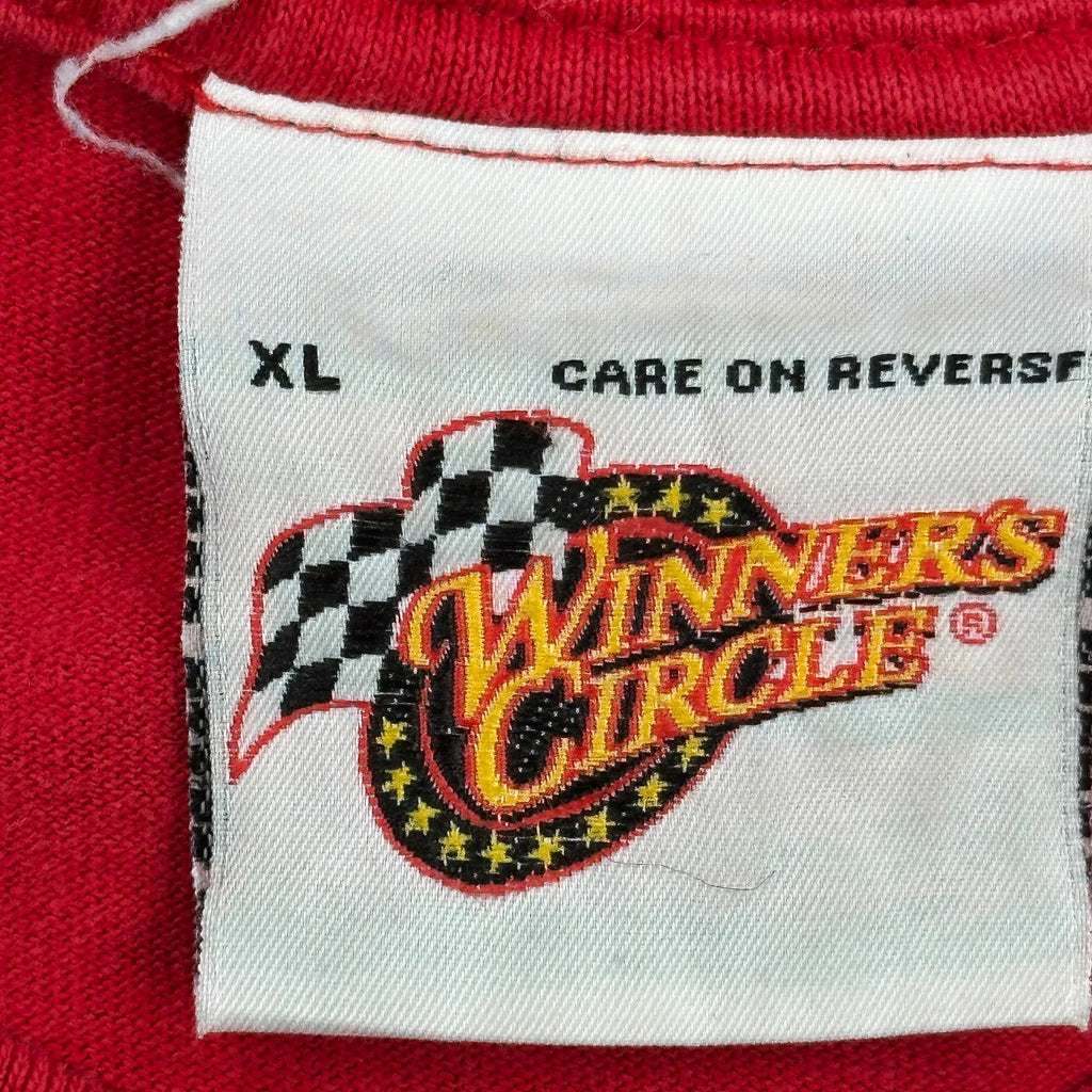 Nascar Winners Circle Graphic T-Shirt - XL Red Cotton - Image 3