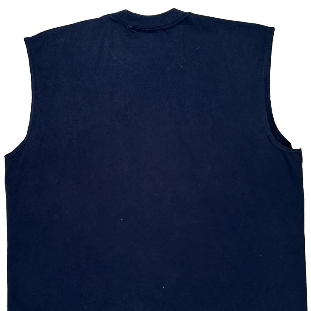 Nascar Winners Circle Graphic Tank Top - XL Navy Cotton - Image 6