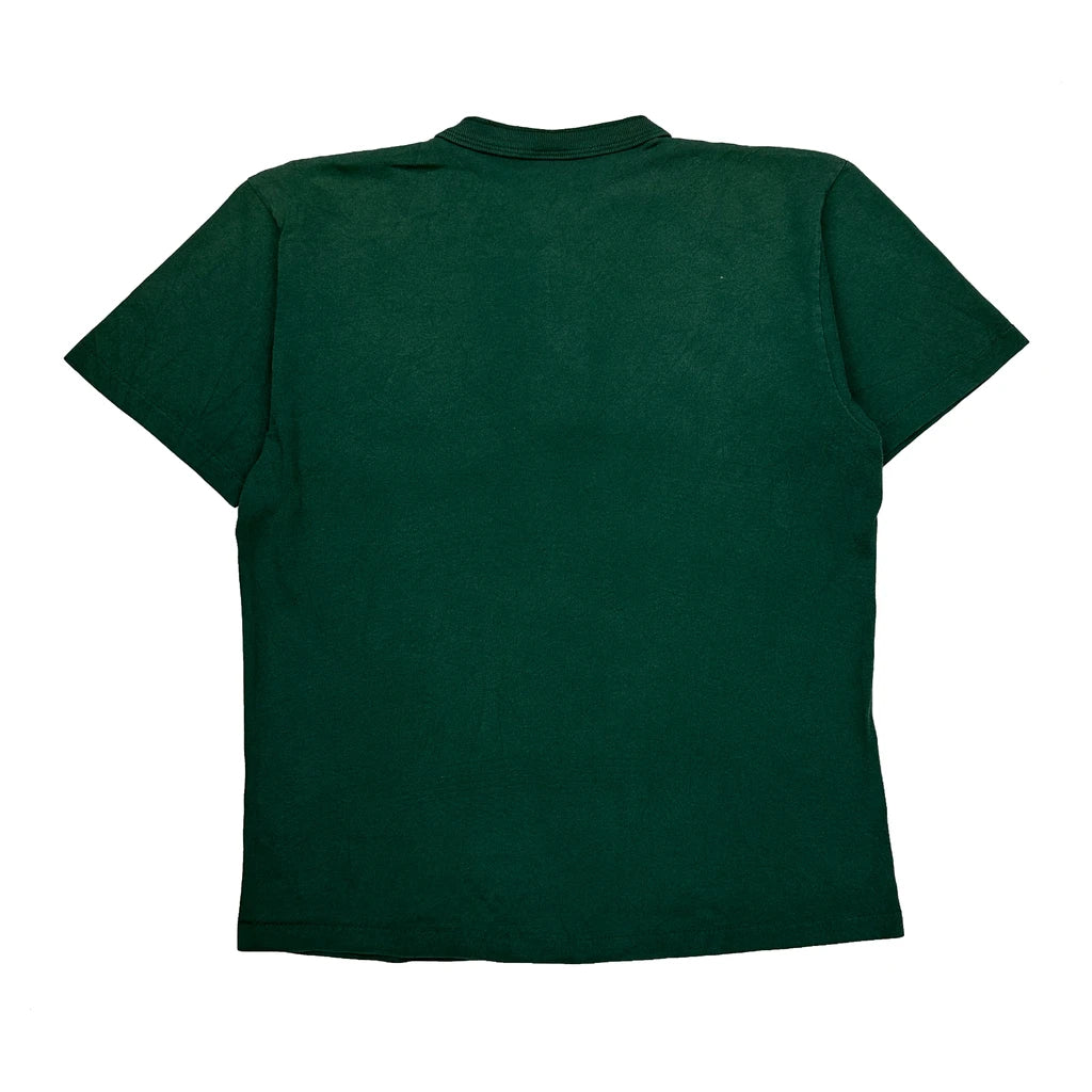 National Championship Cotton Deluxe Single Stitch Polo Shirt - Medium Green Cotton - Image 2