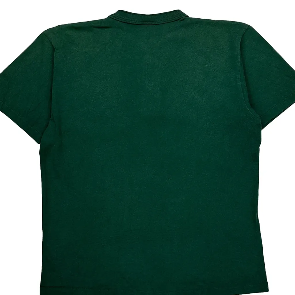 National Championship Cotton Deluxe Single Stitch Polo Shirt - Medium Green Cotton - Image 6