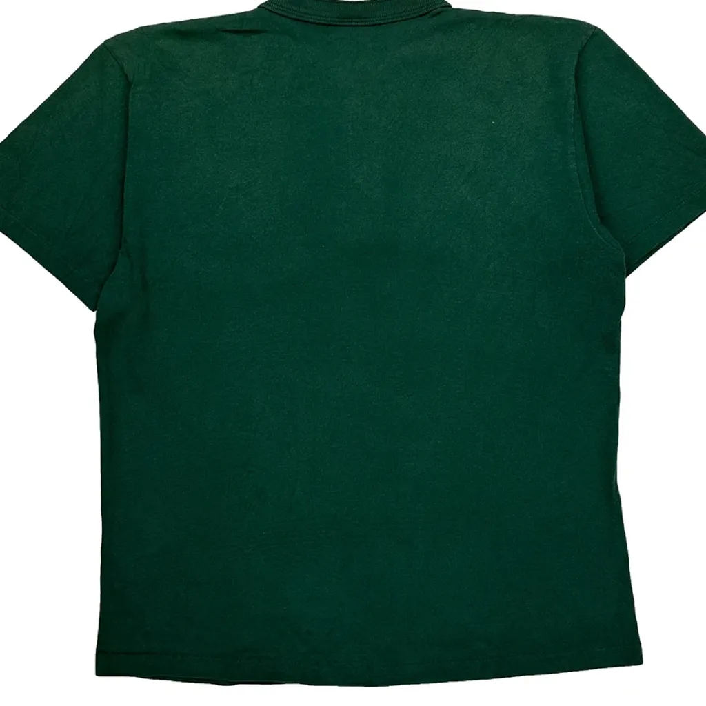 National Championship Cotton Deluxe Single Stitch Polo Shirt - Medium Green Cotton - Image 7