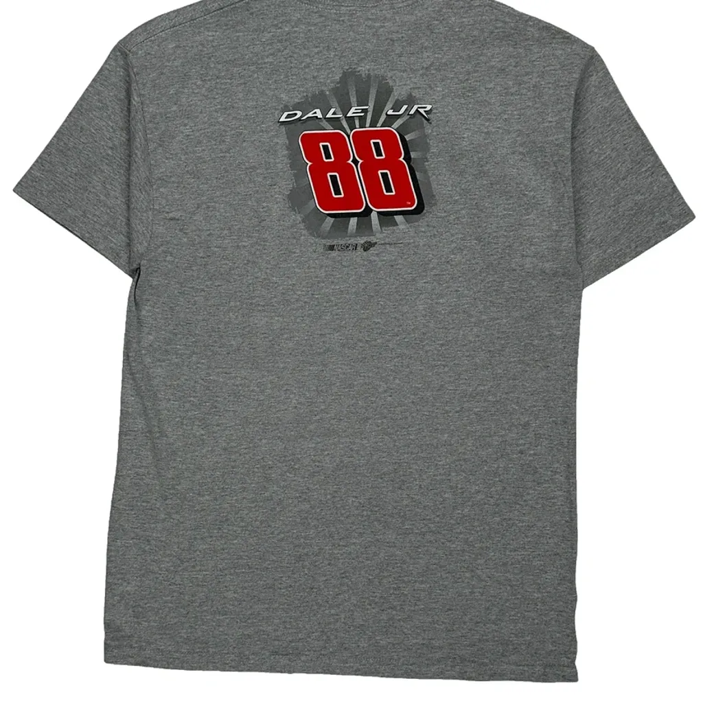 National Guard Winners Circle Nascar T-Shirt - Medium Grey Cotton - Image 7