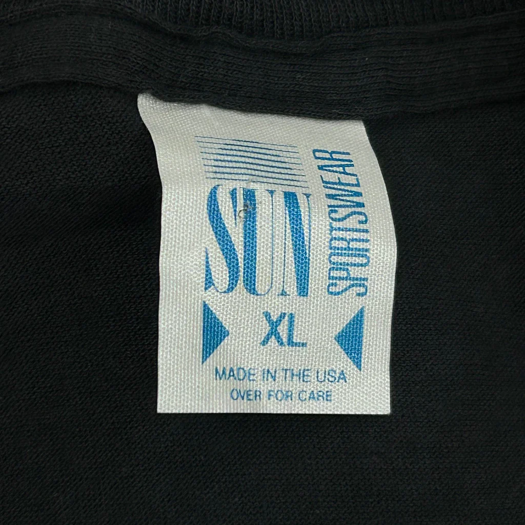 National Wildlife Federation Sun Single Stitch T-Shirt - XL Black Cotton - Image 3