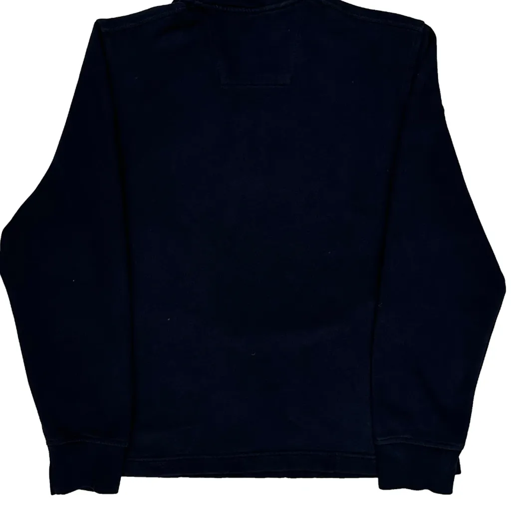 Nautica 1/4 Zip - Medium Black Cotton - Image 6