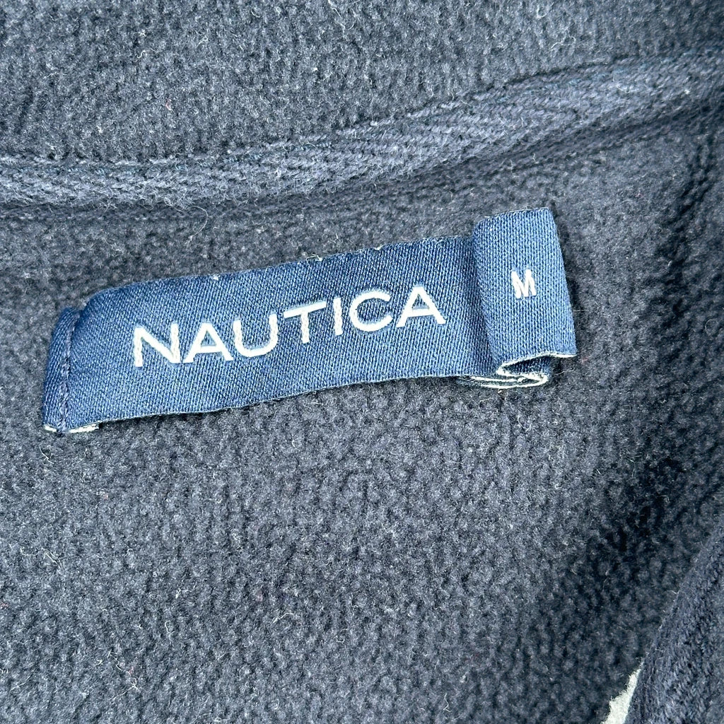 Nautica 1/4 Zip - Medium Grey Cotton - Image 3