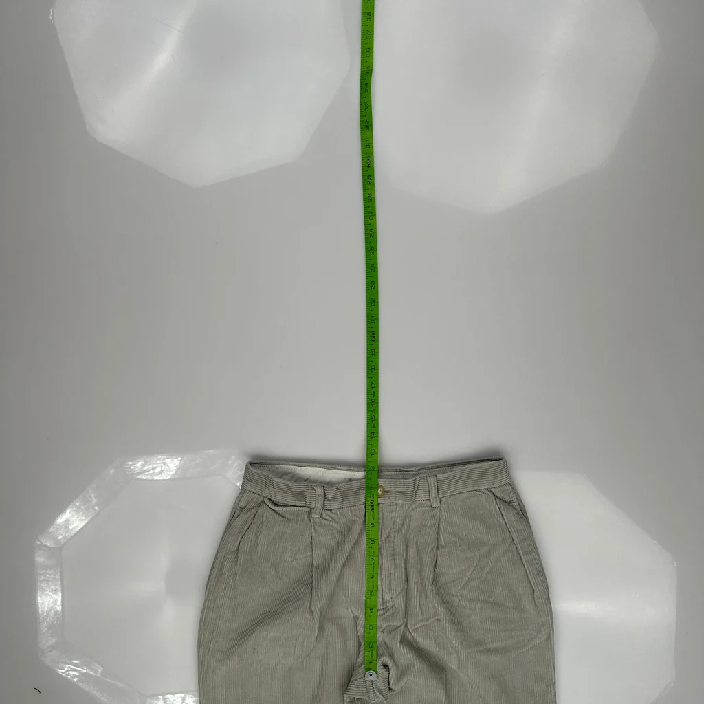 Nautica Cord Trousers - 30″ Waist Grey Cotton - Image 4