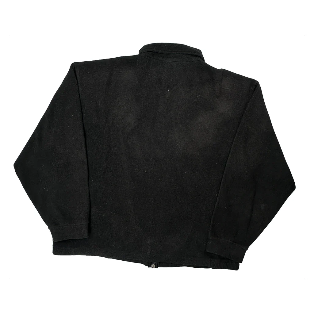 Nautica Fleece Jacket - XL Black Polyester - Image 2