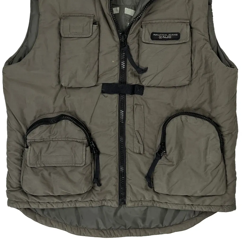 Nautica Gilet - Medium Green Polyester - Image 4