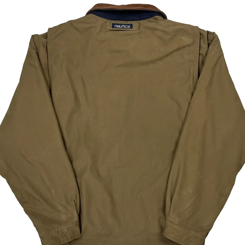Nautica Harrington Jacket - 2XL Khaki Cotton - Image 8