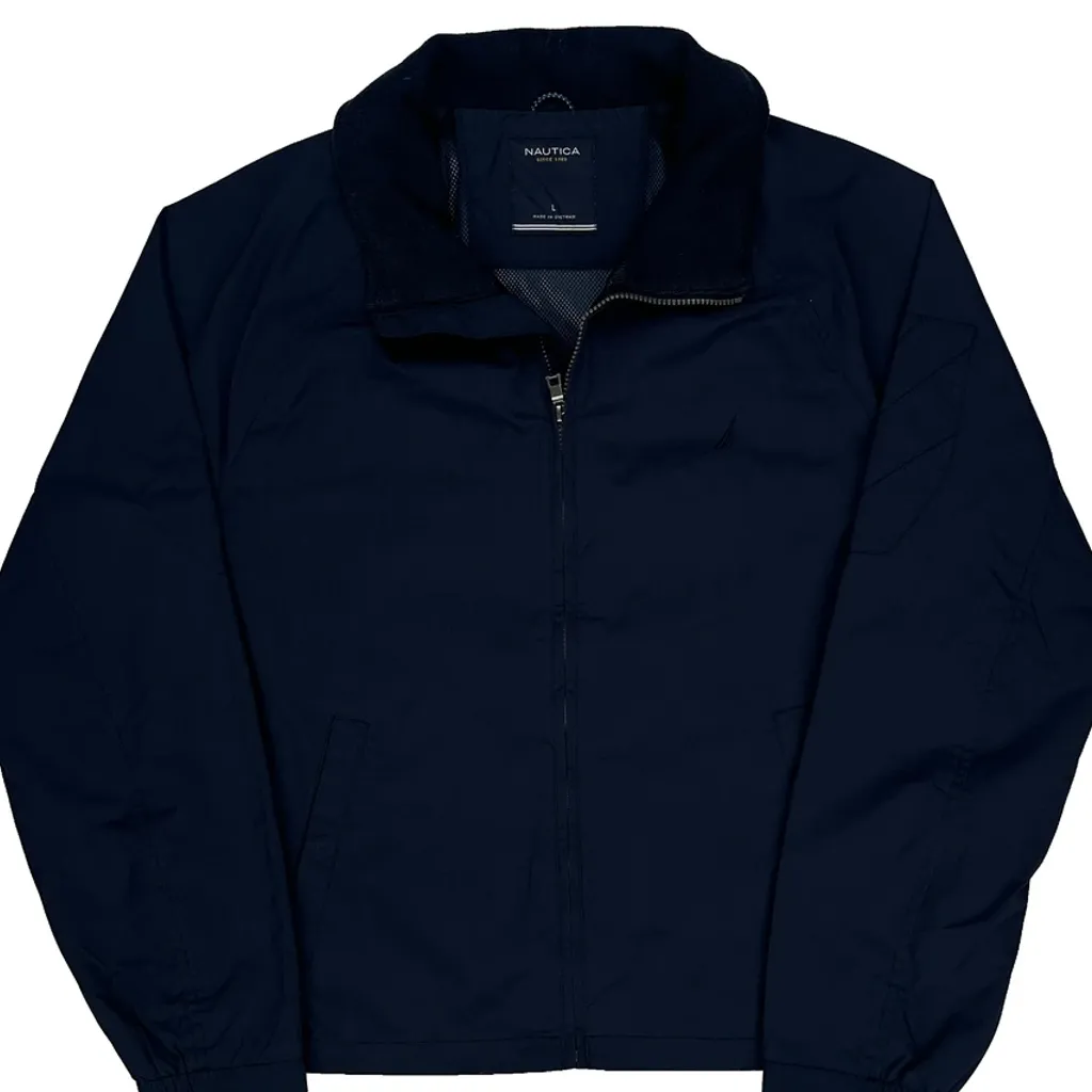 Nautica Jacket - Large Navy Polyester - Image 5