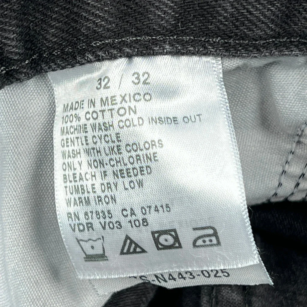 Nautica Jeans - 32W 31L Black Cotton - Image 6