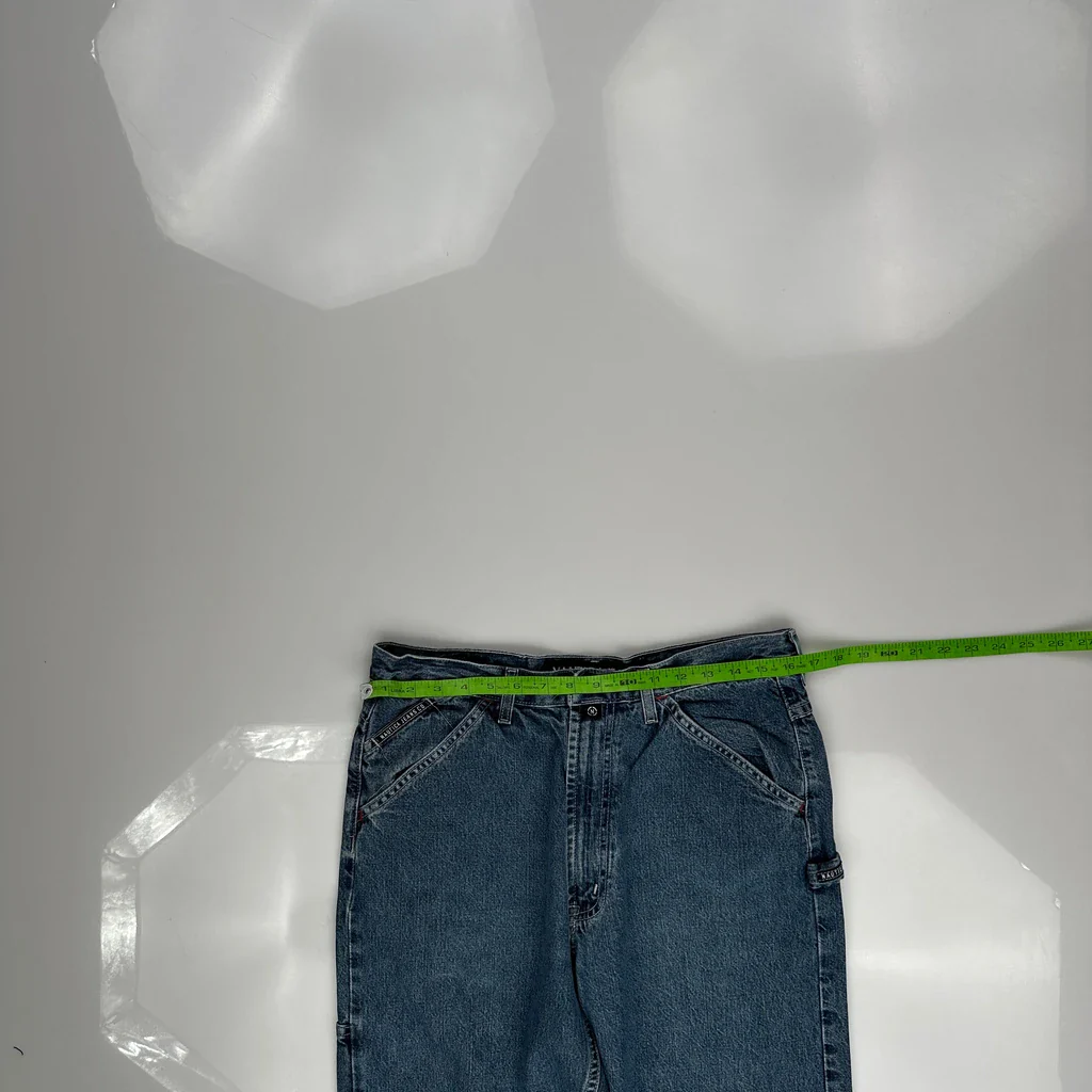 Nautica Jeans - 33W 32L Blue Cotton - Image 3