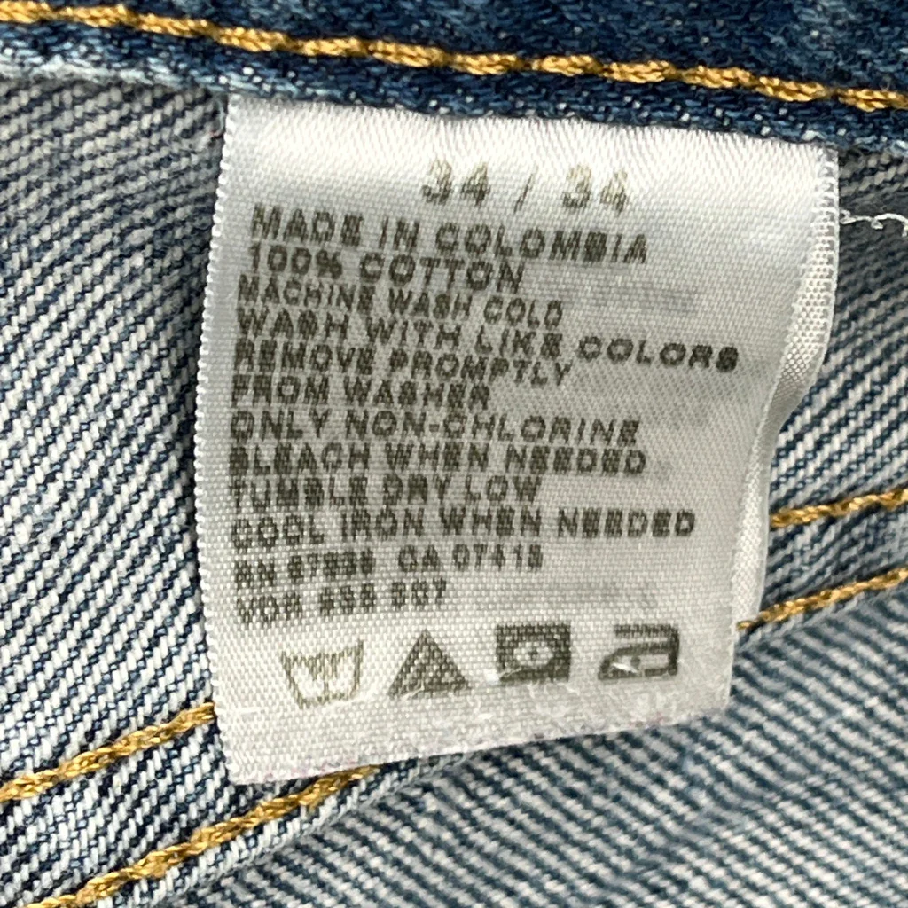 Nautica Jeans - 35W 34L Blue Cotton - Image 6