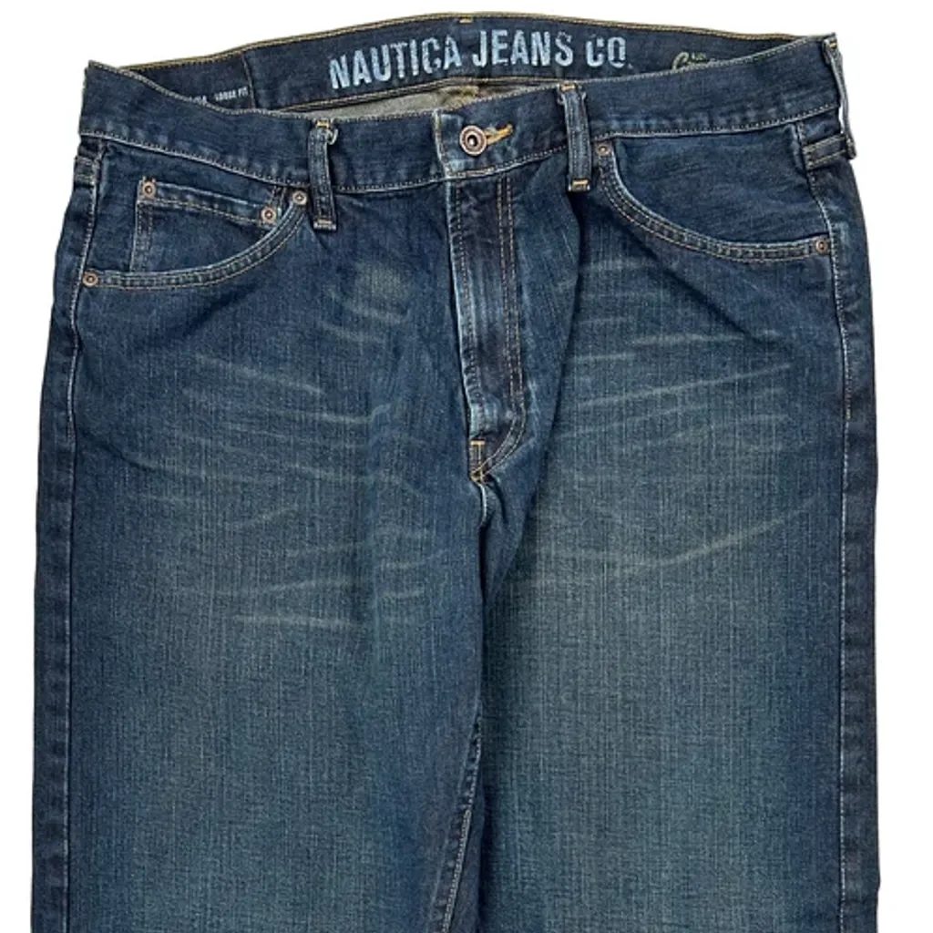 Nautica Jeans - 36W 31L Blue Cotton - Image 10