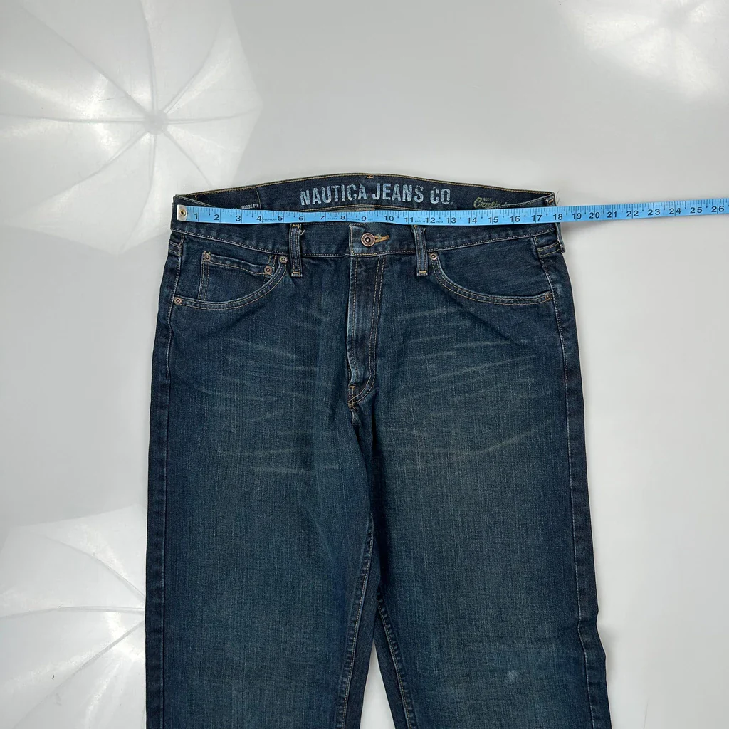 Nautica Jeans - 36W 31L Blue Cotton - Image 3