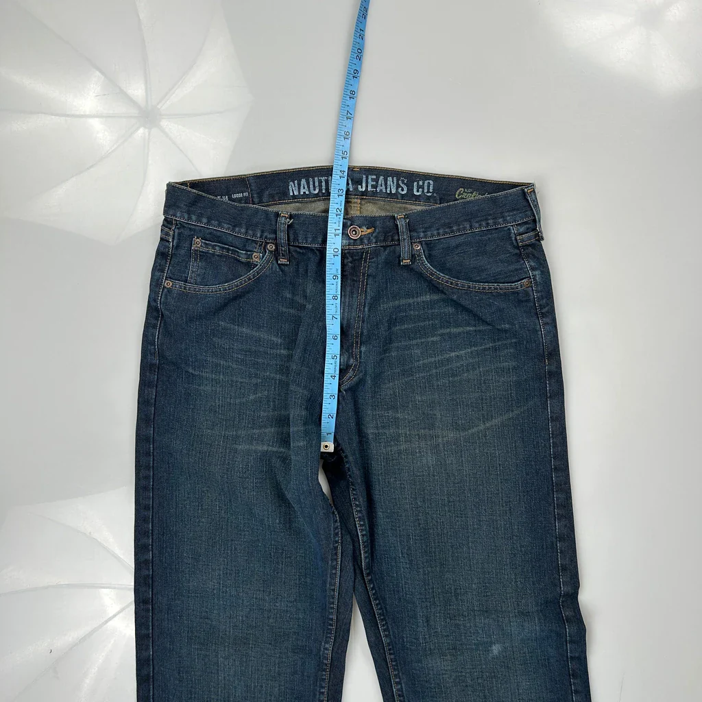 Nautica Jeans - 36W 31L Blue Cotton - Image 4