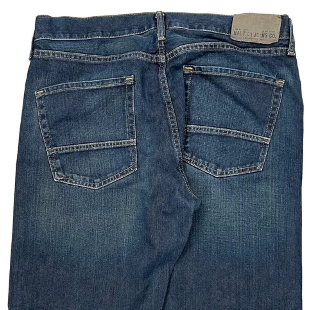 Nautica Jeans - 36W 31L Blue Cotton - Image 7