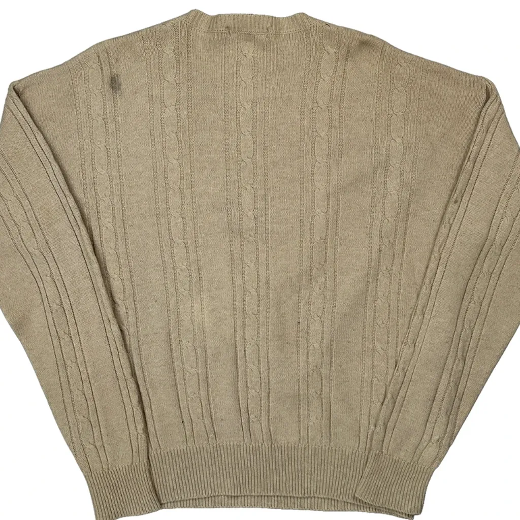 Nautica Jumper - Medium Beige Cotton Blend - Image 6