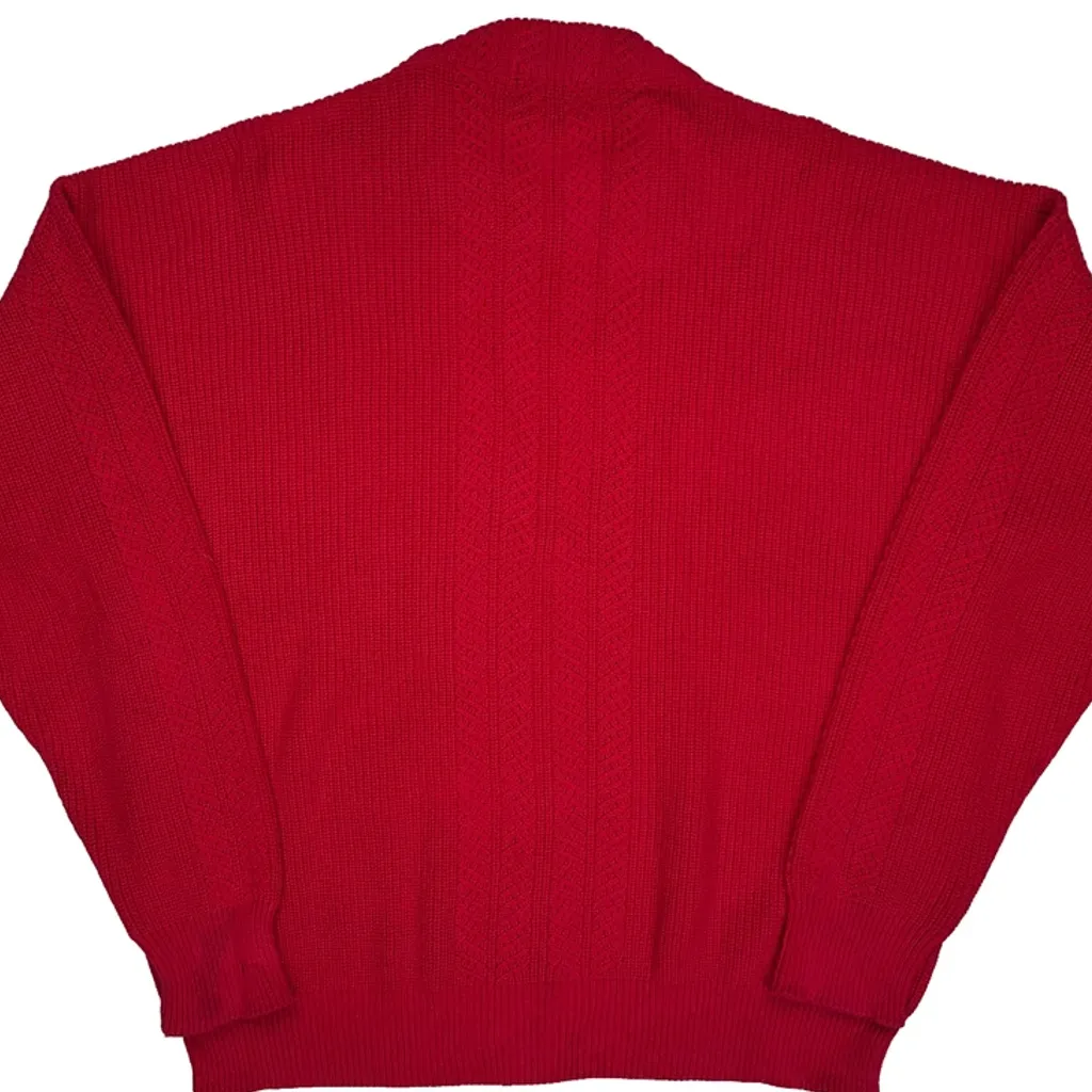 Nautica Jumper - Medium Red Cotton - Image 7