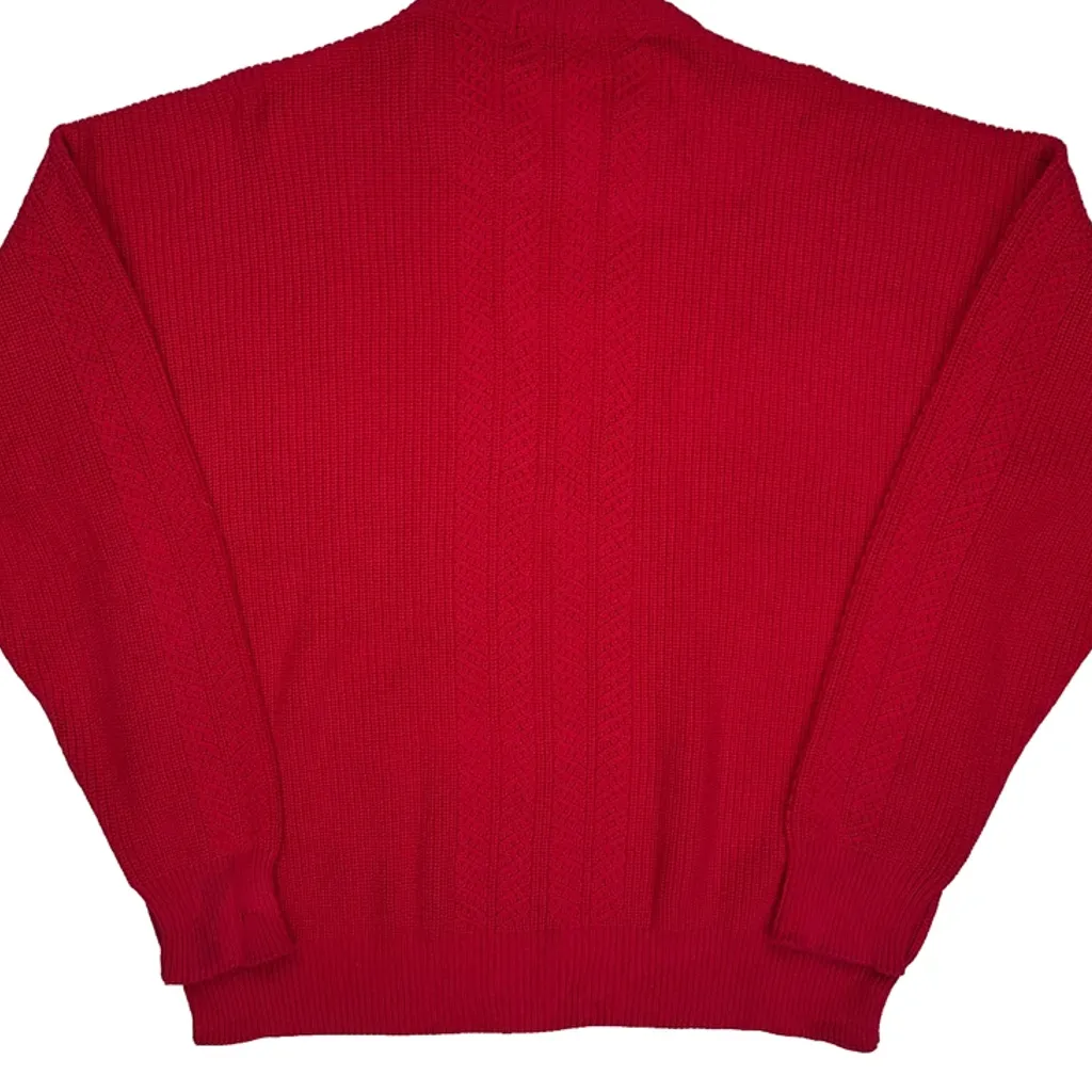Nautica Jumper - Medium Red Cotton - Image 8