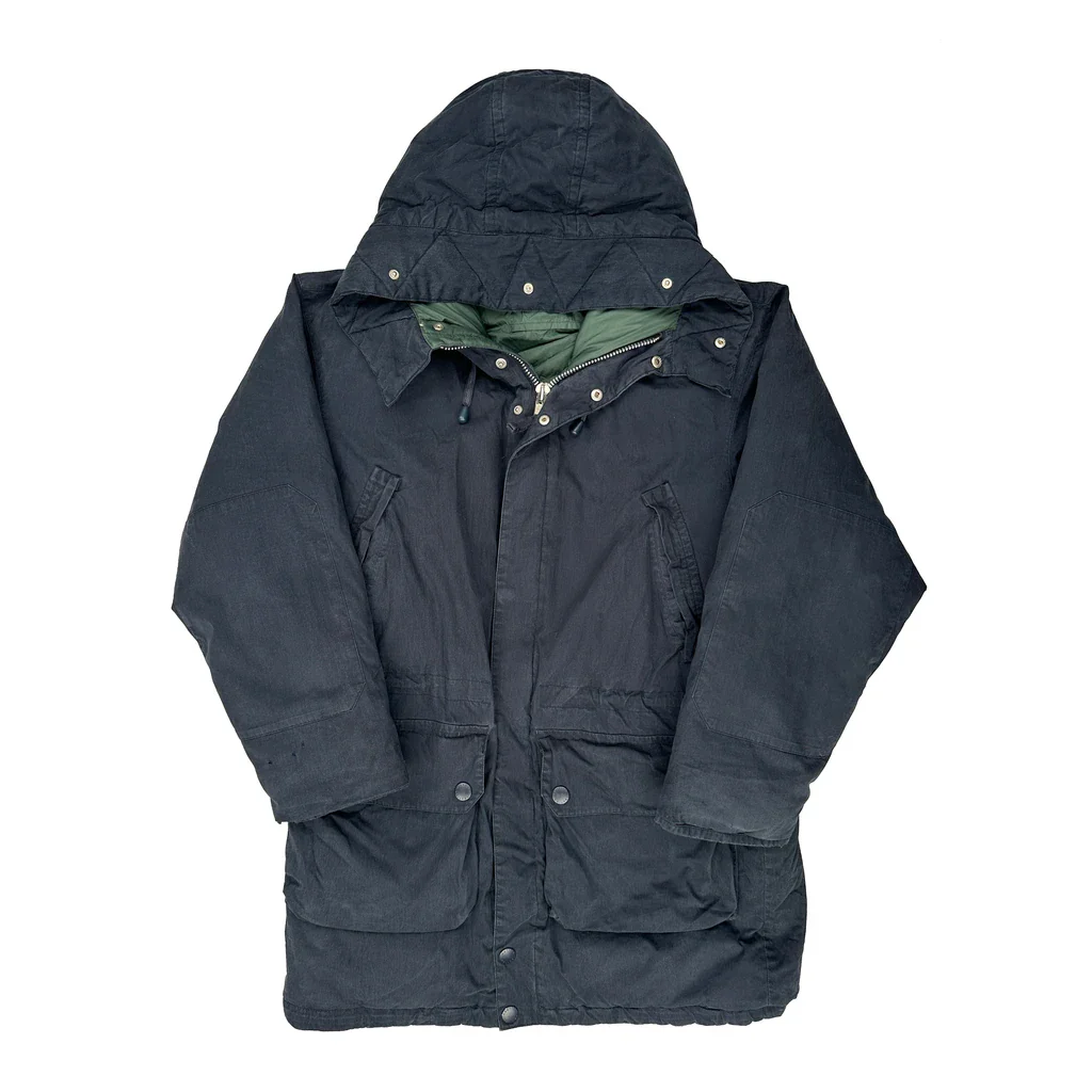 Nautica Parka - Medium Navy Cotton Blend