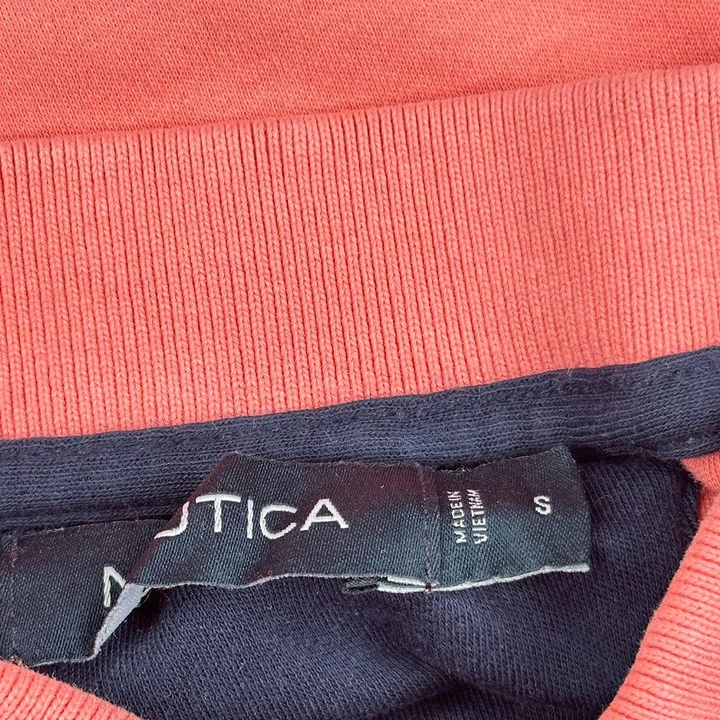 Nautica Polo Shirt - Small Red Cotton - Image 3