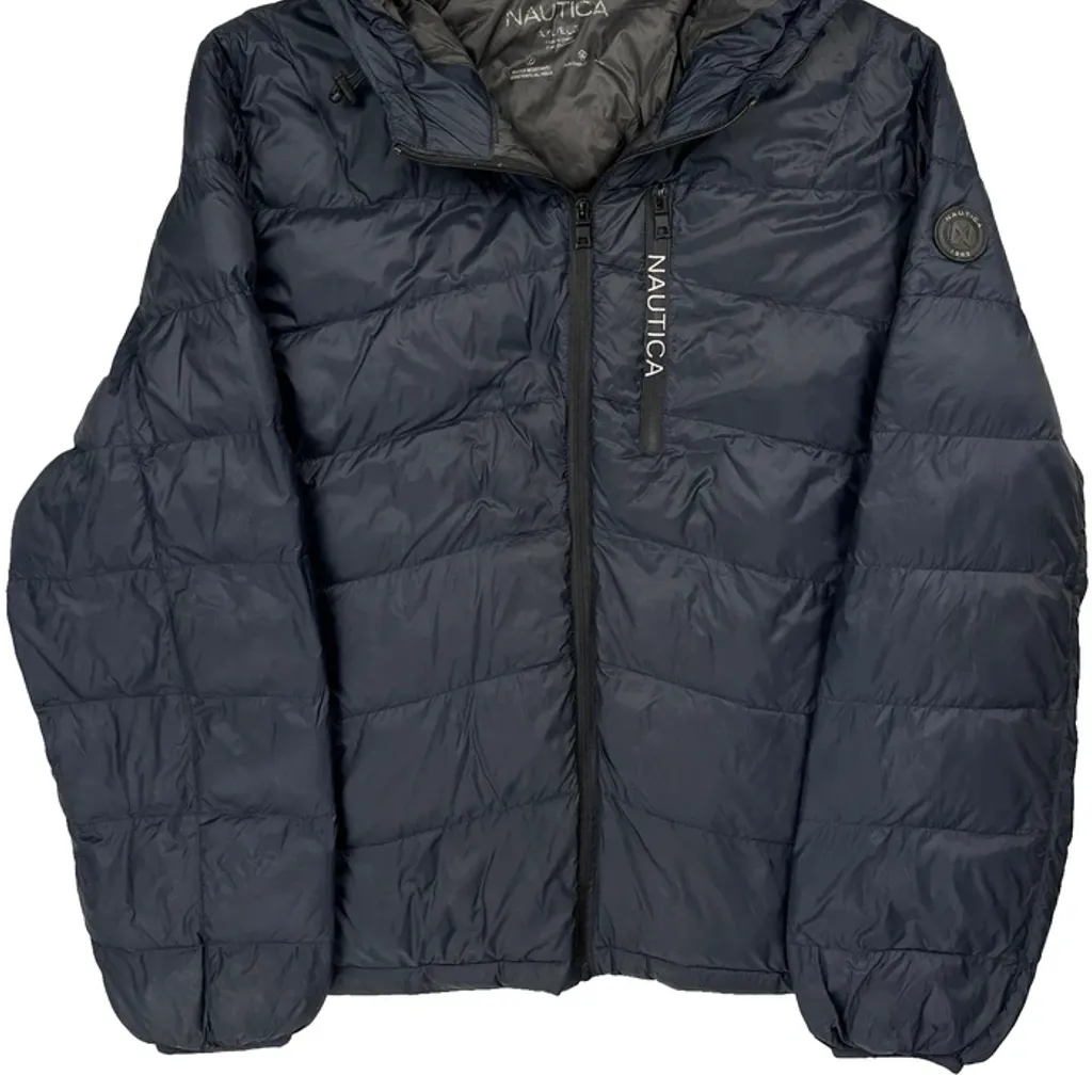 Nautica Puffer - 2XL Navy Polyester - Image 4