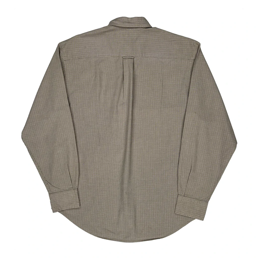 Nautica Checked Shirt - Medium Beige Cotton - Image 2