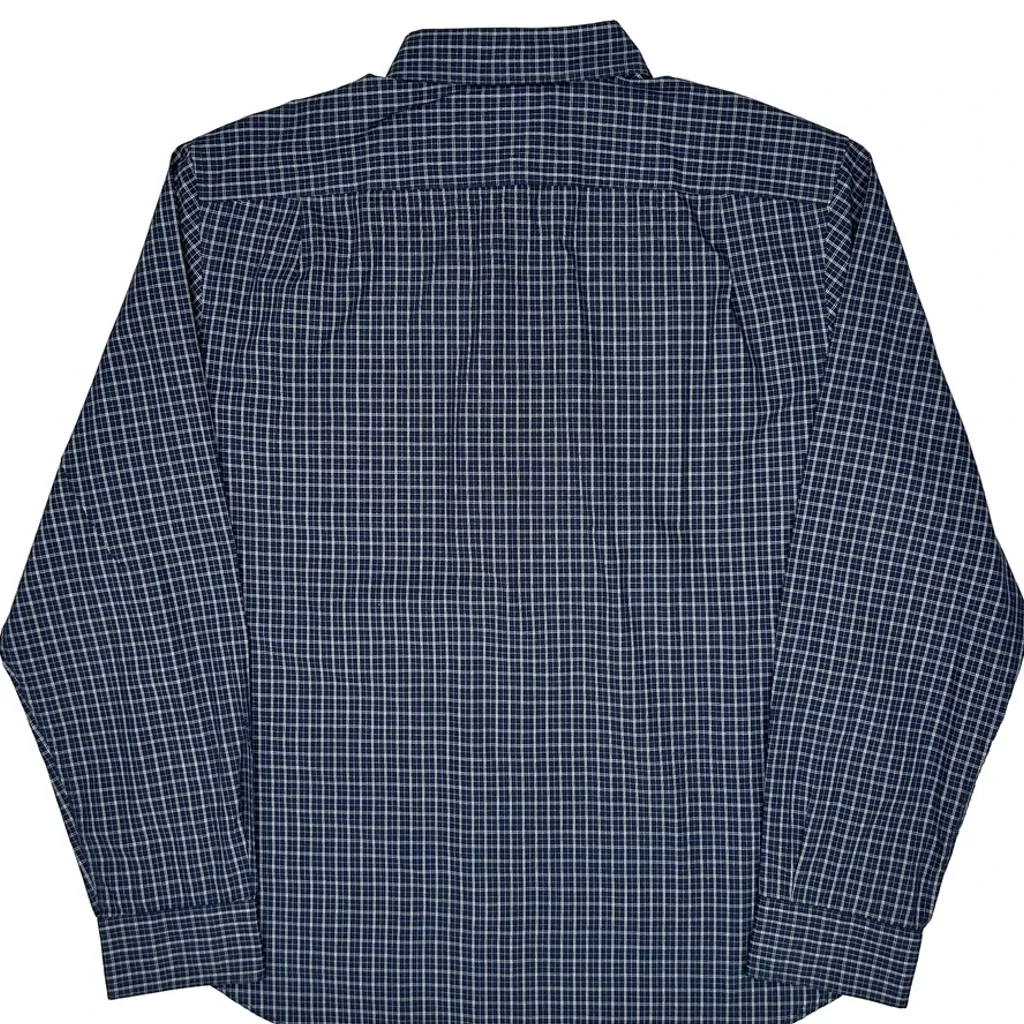 Nautica Checked Shirt - XL Blue Cotton - Image 6