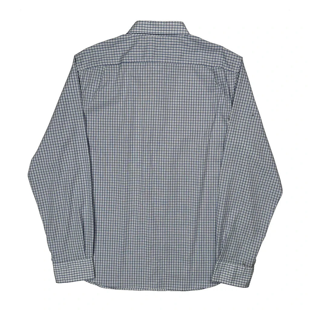 Nautica Checked Shirt - XL Blue Cotton - Image 2