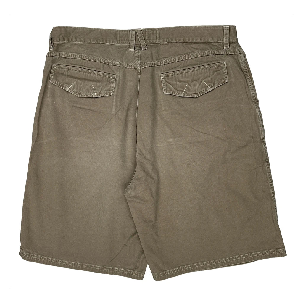 Nautica Shorts - 38W 11L Khaki Cotton