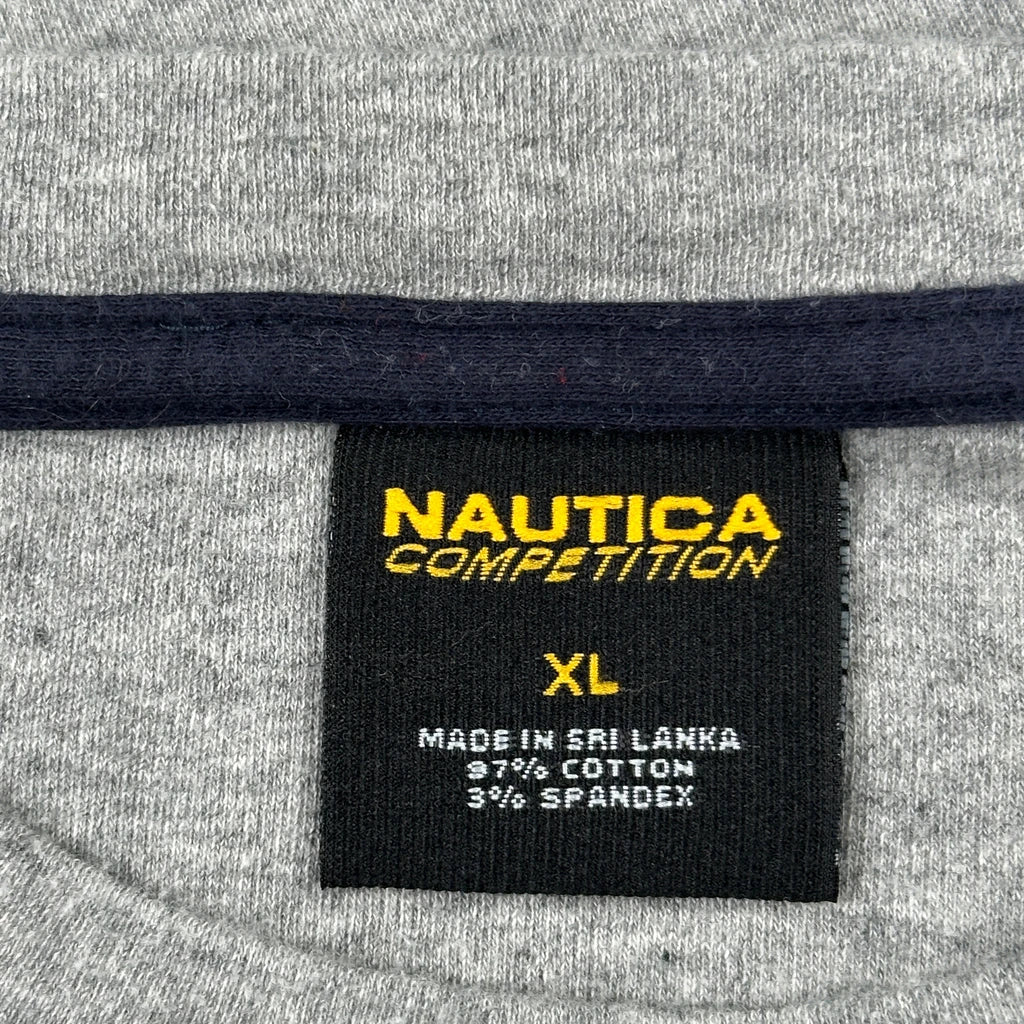 Nautica Sweatshirt - XL Grey Cotton - Image 3