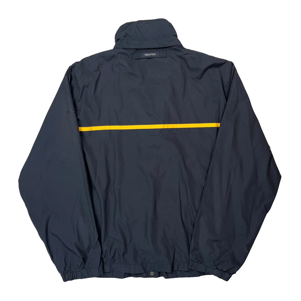 Nautica Windbreaker - Large Navy Polyester - Image 2