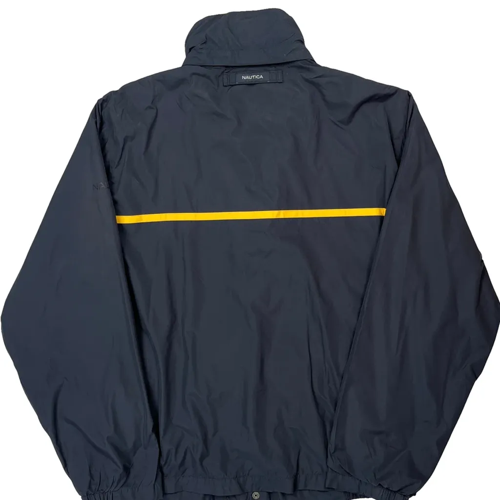 Nautica Windbreaker - Large Navy Polyester - Image 6