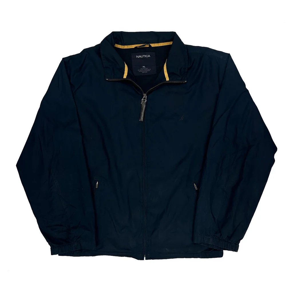 Nautica Windbreaker - XL Navy Polyester