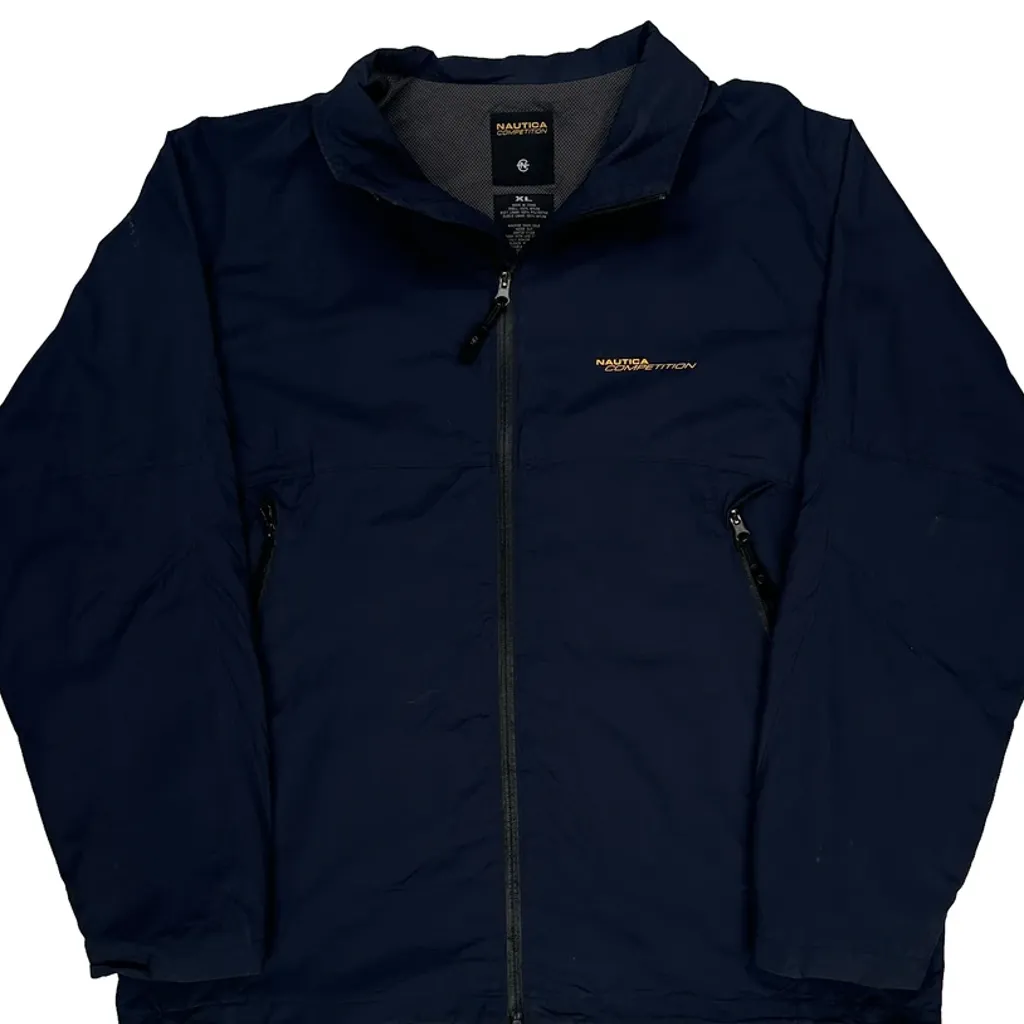 Nautica Windbreaker - XL Navy Nylon - Image 4