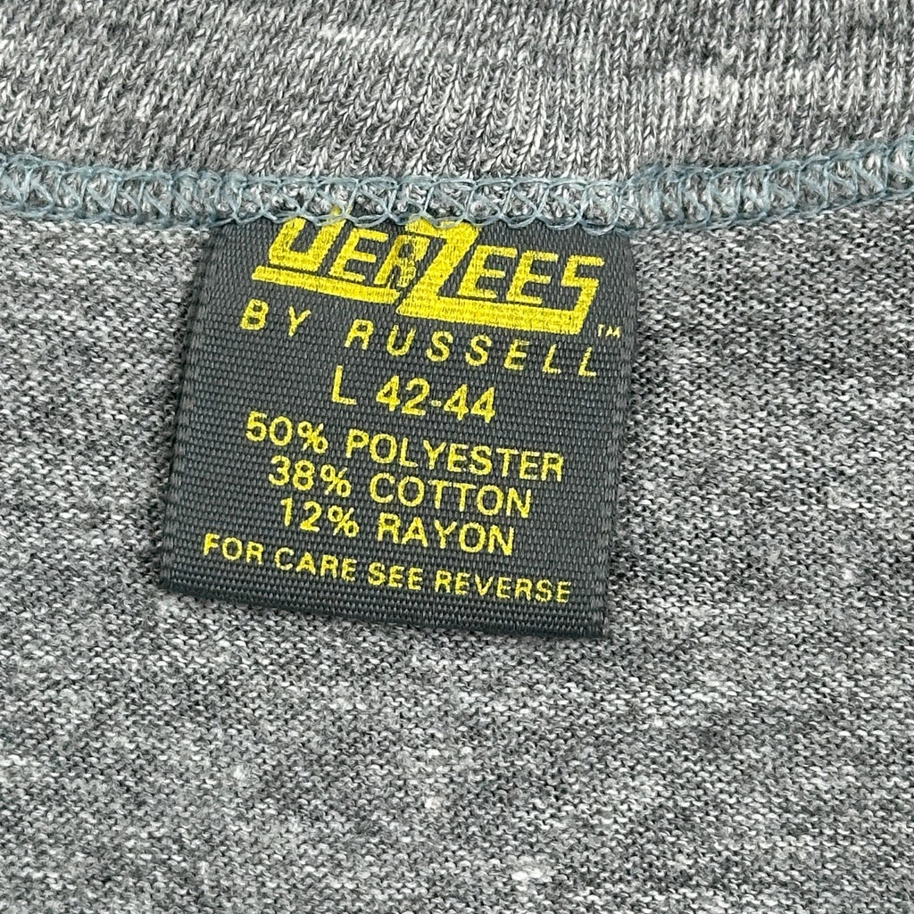 Ncaa 1984 Division Iii Jerzees Single Stitch T-Shirt - Large Grey Polyester Blend - Image 3