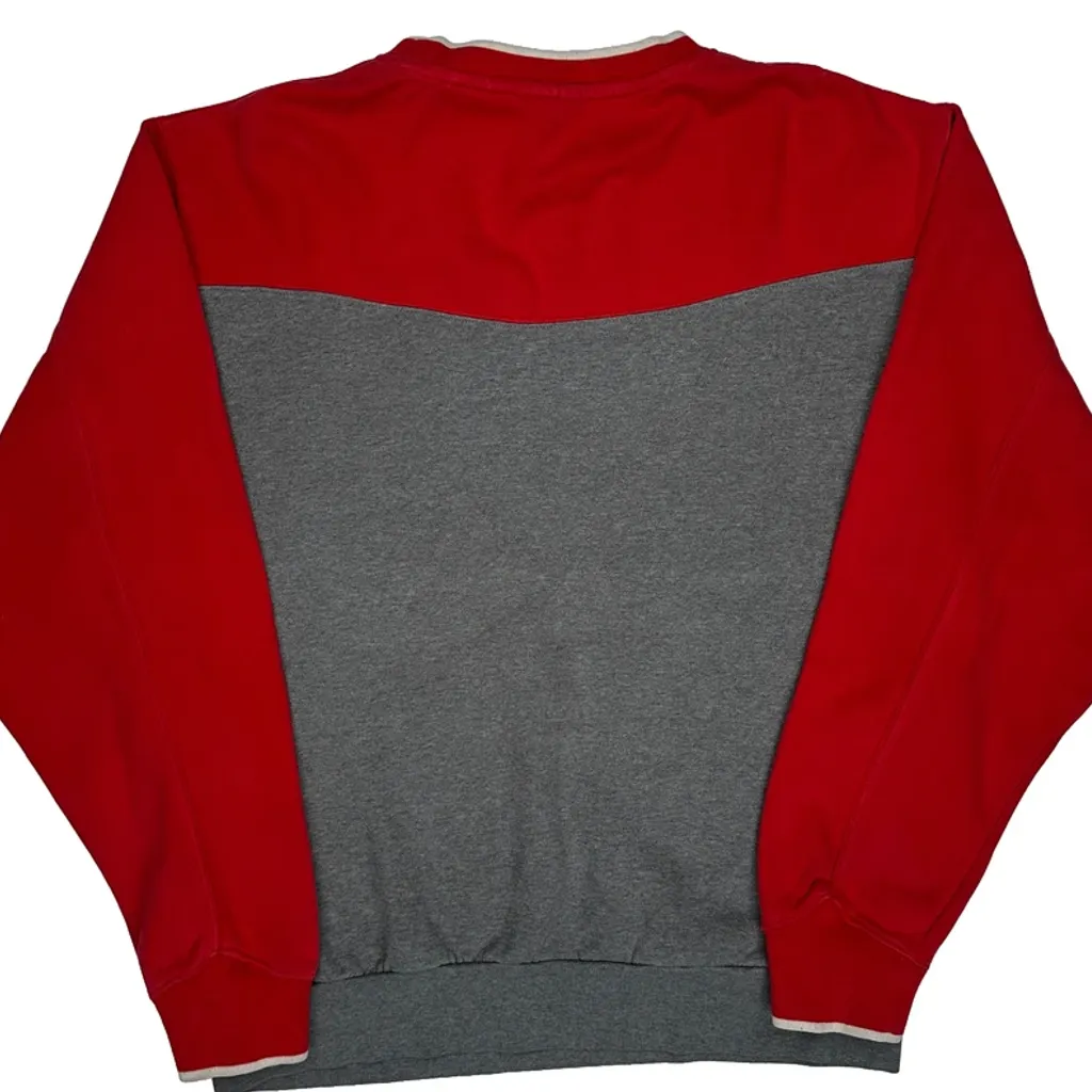 Nebraska Nike College Sweatshirt - Medium Grey Cotton Blend - Image 8