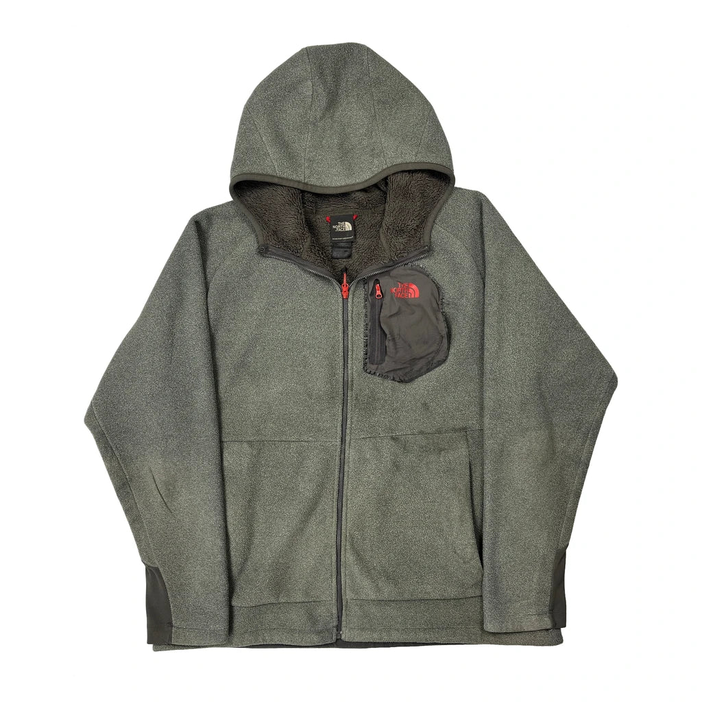 Never Stop Exploring The North Face Fleece Jacket - XL Grey Polyester