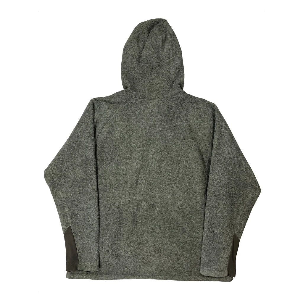 Never Stop Exploring The North Face Fleece Jacket - XL Grey Polyester - Image 2