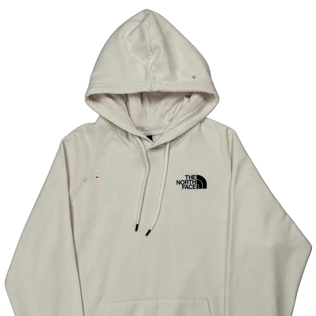 Never Stop Exploring The North Face Hoodie - XL Cream Cotton - Image 6