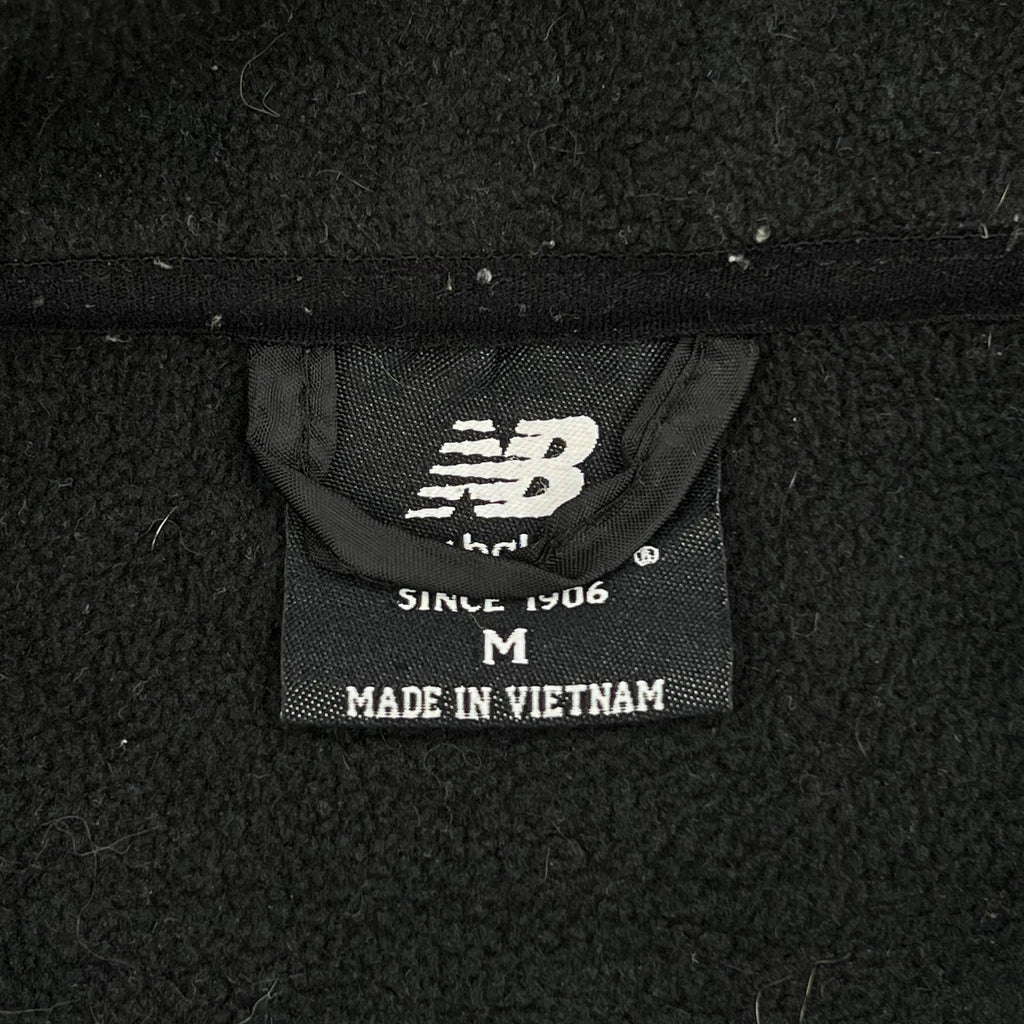 New Balance Fleece Jacket - Medium Black Polyester - Image 3