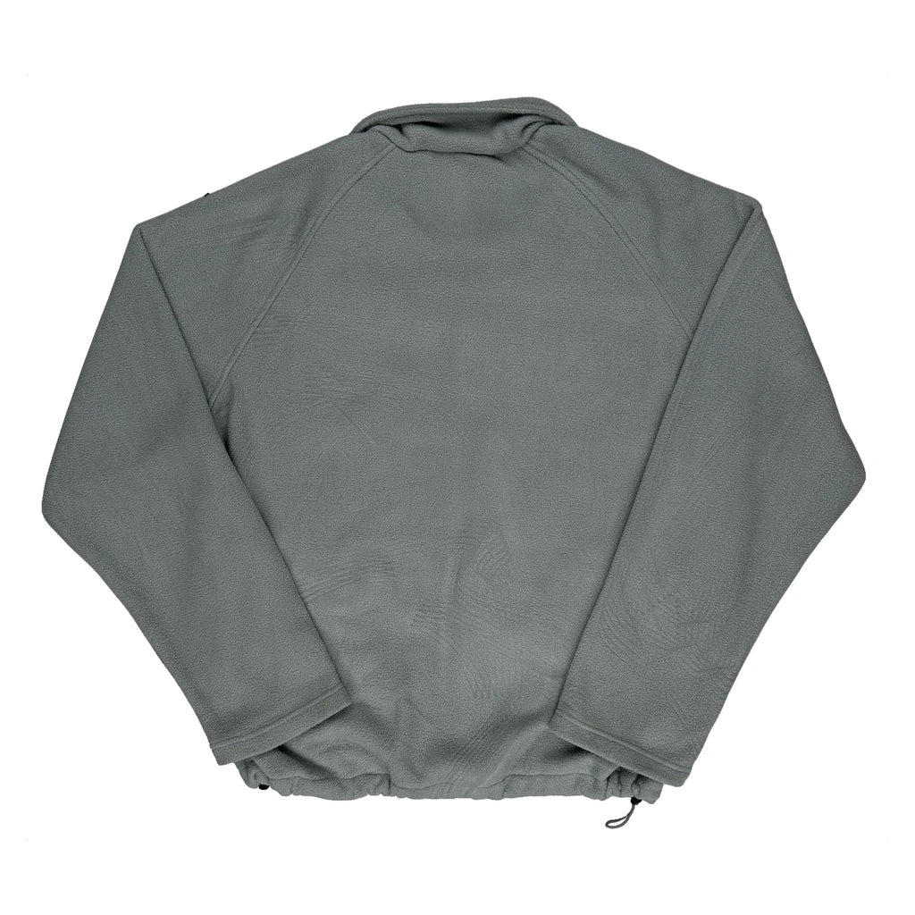 New Balance Fleece Jacket - Large Grey Polyester - Image 2