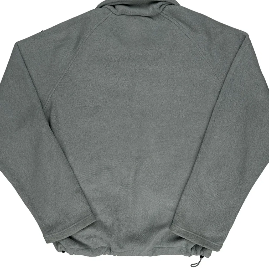 New Balance Fleece Jacket - Large Grey Polyester - Image 6